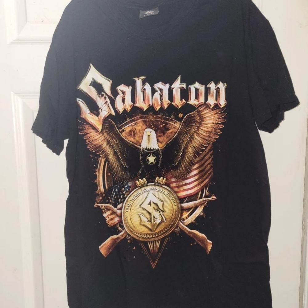 Sabaton Tour To End All Tours USA Concert Graphic T-Shirt